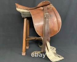 World War II Imperial Japanese Army Military Police Horse Saddle Rare Cavalry 2