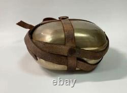 World War II Imperial Japanese Army Officer Flask TSUKI BOSHI Aluminium