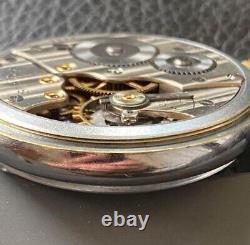 World War II Imperial Japanese Army Officer's Seikosha Pocket Watch 15J Star