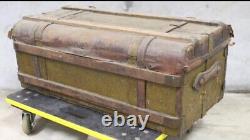 World War II Imperial Japanese Army Officer's Trunk Vintage 1930s-40s No Key