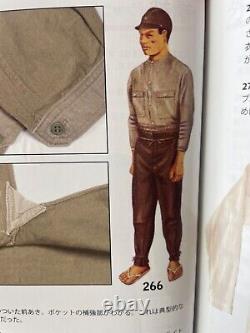 World War II Imperial Japanese Army Summer Shirt & Pants Set, Authentic Large-M