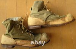 World War II Imperial Japanese Army Type 96 Winter Boots, Officer/NCO, Rare