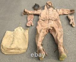 World War II Imperial Japanese Army Type 98 Electrically Insulated Suit Set