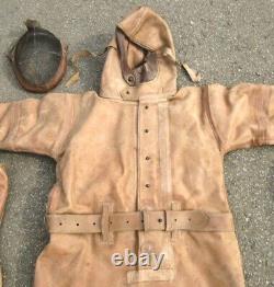 World War II Imperial Japanese Army Type 98 Electrically Insulated Suit Set