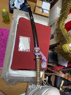 World War II Imperial Japanese Army Wakizashi, Military Sword, Chrysanthemum