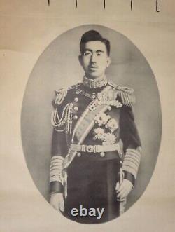 World War II Imperial Japanese Emperor Hirohito Scroll with Military Codes