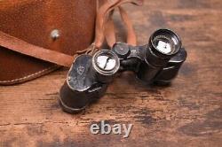 World War II Imperial Japanese Manchukuo Optical Binoculars by Nippon Kogaku