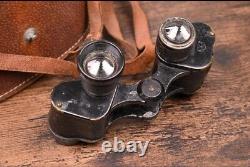 World War II Imperial Japanese Manchukuo Optical Binoculars by Nippon Kogaku