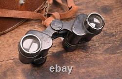 World War II Imperial Japanese Manchukuo Optical Binoculars by Nippon Kogaku