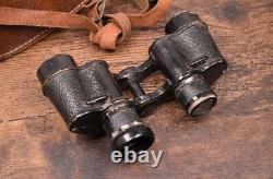 World War II Imperial Japanese Manchukuo Optical Binoculars by Nippon Kogaku