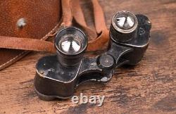 World War II Imperial Japanese Manchuria Optics 6x9.3 Binoculars Nikon Rarity