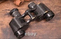World War II Imperial Japanese Manchuria Optics 6x9.3 Binoculars Nikon Rarity