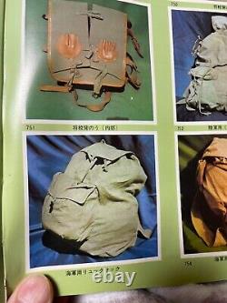 World War II Imperial Japanese Navy Backpack Rare Collectible