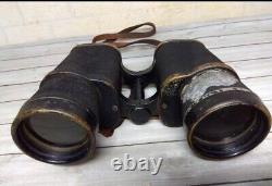 World War II Imperial Japanese Navy Early Model Military Binoculars with Reticule