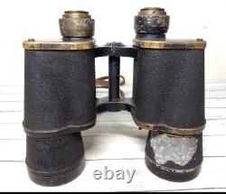 World War II Imperial Japanese Navy Early Model Military Binoculars with Reticule