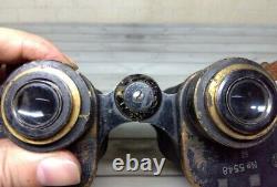 World War II Imperial Japanese Navy Early Model Military Binoculars with Reticule