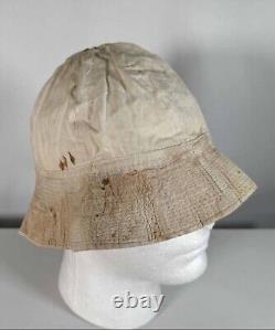 World War II Imperial Japanese Navy NCO Tropical Work Cap, Authentic 1938