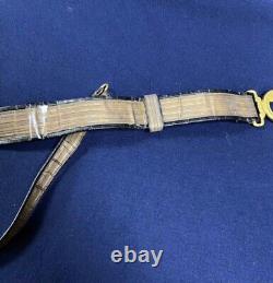 World War II Imperial Japanese Navy Officer's Authentic Dress Belt