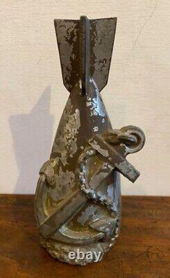 World War II Imperial Japanese Navy Torpedo Piggy Bank with Anchor