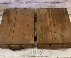 World War II Imperial Japanese Navy Type 96 Signal Flare Ammo Box Authentic