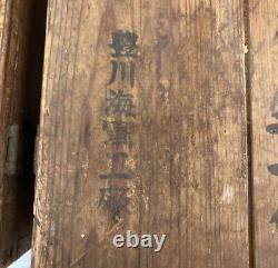 World War II Imperial Japanese Navy Type 96 Signal Flare Ammo Box Authentic