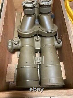 World War II Imperial Japanese Navy Type 98 Anti-Aircraft Binoculars, Boxed Rare