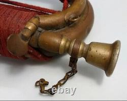 World War II Imperial Japanese Nippon Gakki Bugle with Tassel Brass Instrument