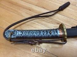 World War II Imperial Japanese Type 95 NCO Military Sword with Tassel Cut Blade