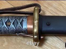 World War II Imperial Japanese Type 95 NCO Military Sword with Tassel Cut Blade