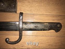 World war 2 original imperial japanese army Murata dagger uncut noncut blade