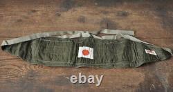 World war 2 original imperial japanese body armor warmer belly roll antique