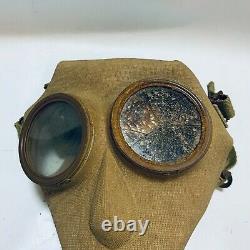 World war 2 original imperial japanese chemical mask set made by Showa kakou