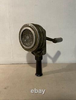 World war 2 original imperial japanese hand-held alarm siren antique