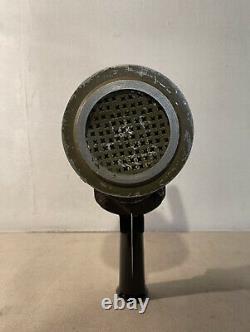 World war 2 original imperial japanese hand-held alarm siren antique