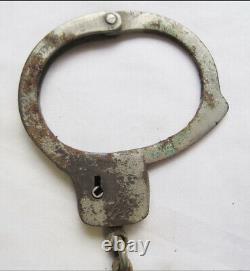 World war 2 original imperial japanese handcuffs manchuko military police