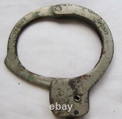 World war 2 original imperial japanese handcuffs manchuko military police