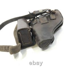 World war 2 original imperial japanese leather gun holster holder case antique