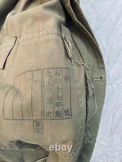 World war 2 original imperial japanese mechanical suits work wear antique 1942