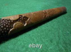 World war 2 original imperial japanese navy dagger for display uncut blade gunto