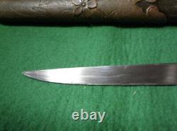 World war 2 original imperial japanese navy real dagger licensed certificated