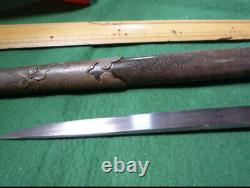 World war 2 original imperial japanese navy real dagger licensed certificated