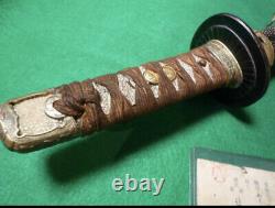 World war 2 original imperial japanese navy real dagger licensed certificated 2