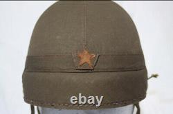 World war 2 original imperial japanese tank helmet crash combat cap hat antique