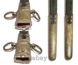 World war 2 original japanese ceremonial uncut dagger for imperial police