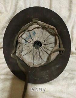 World war 2 ww2 wwII original imperial japanese iron helmet cap military antique