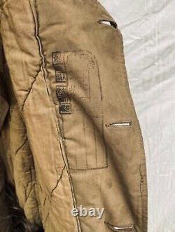 World war2 original imperial Japanese army winter jacket coat with rabbit far 1942