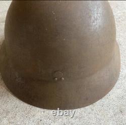 World war2 wwII original imperial Japanese steel helmet & armband set military