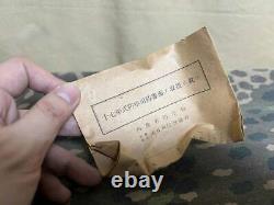 Worldwar 2 Japanese chemical gas mask original imperial 1943 With Box & Manual