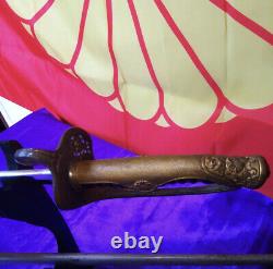 Worldwar 2 original imperial japanese army ceremonial sword noncut antique