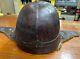 Worldwar 2 Original Imperial Japanese Army Winter Tanker Leather Helmet Cap 2